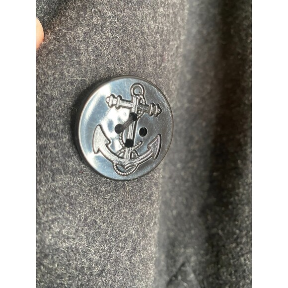 Vintage J. Percy Merino Made in USA Wool Coat Fully Lined Pockets Size 12 - Picture 6 of 11